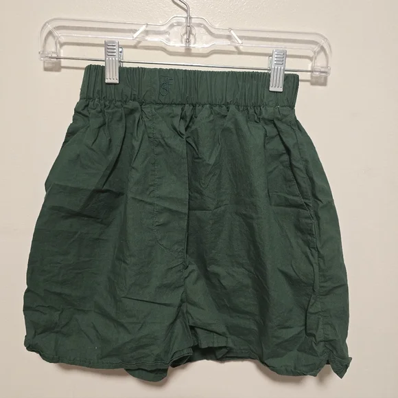 The Frankie Shop Lui High Rise Cotton Shorts - Picture 6 of 11